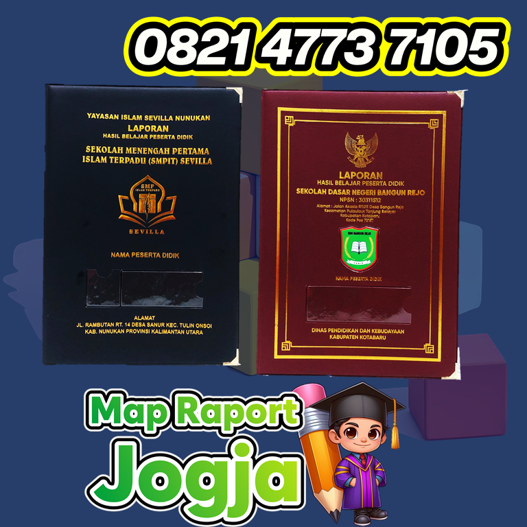 Cover Raport Kurikulum Merdeka Map Ijazah di Girimulyo Kulon Progo