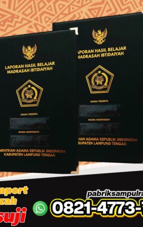 Cetak Map Raport Sampul Ijazah di Mesuji Mesuji