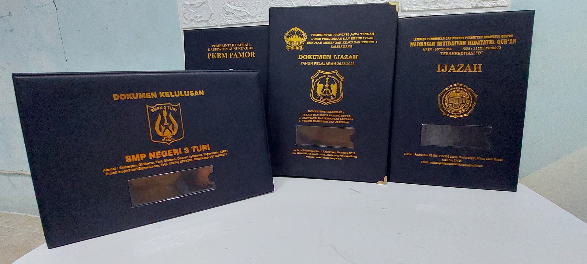 Sampul Raport Hard Cover Berkualitas untuk Menunjang Citra Sekolah