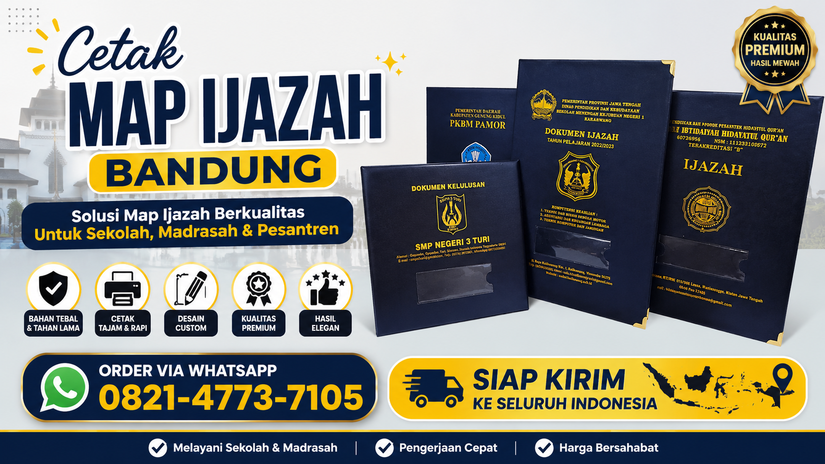 0821-4773-7105 Cetak Map Ijazah Bandung
