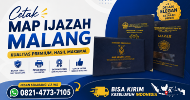 Cetak Map Ijazah Malang