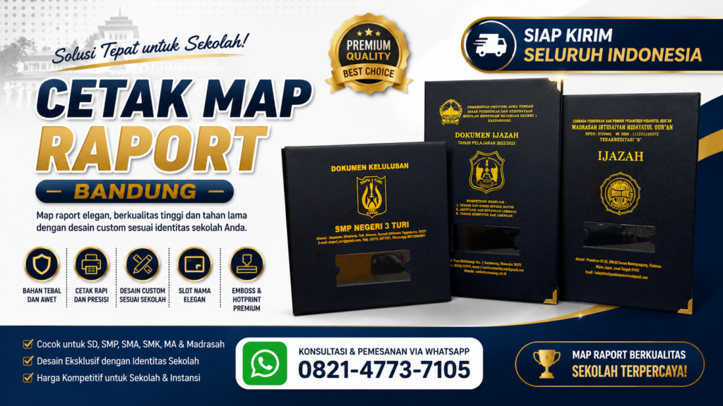 Cetak Map Raport Bandung