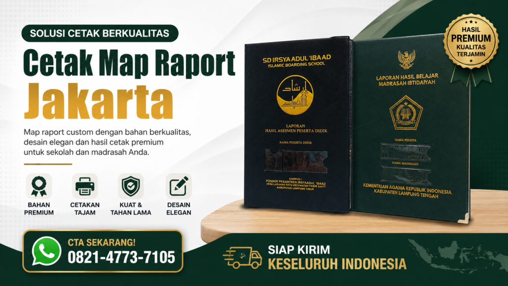 Cetak Map Raport Jakarta
