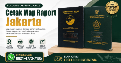 Cetak Map Raport Jakarta