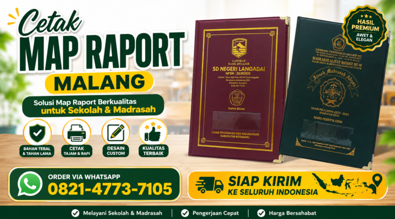Cetak Map Raport Malang