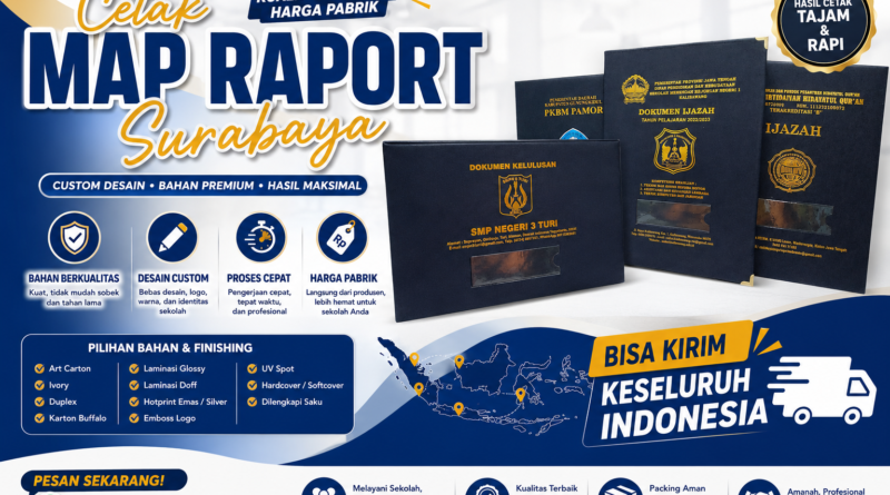 Cetak Map Raport Surabaya
