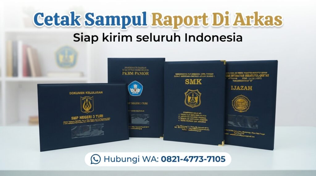 Cetak Sampul Raport Di Arkas