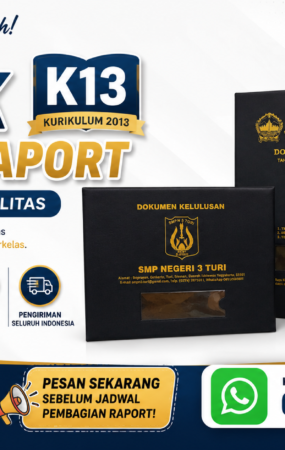 Cetak Sampul Raport K13