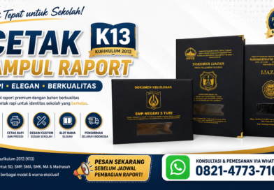 Cetak Sampul Raport K13